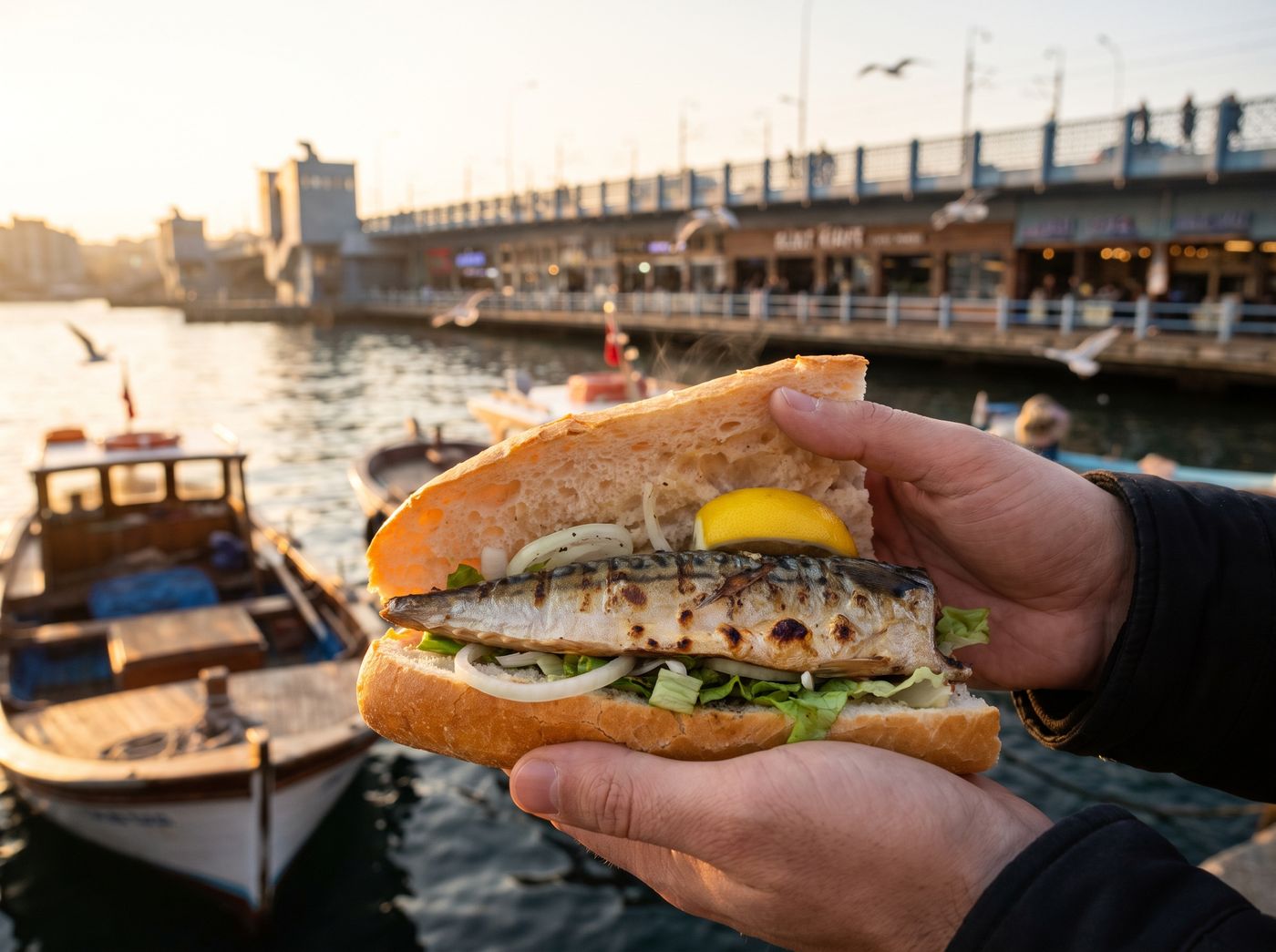 Balık Ekmek - Turkish street food