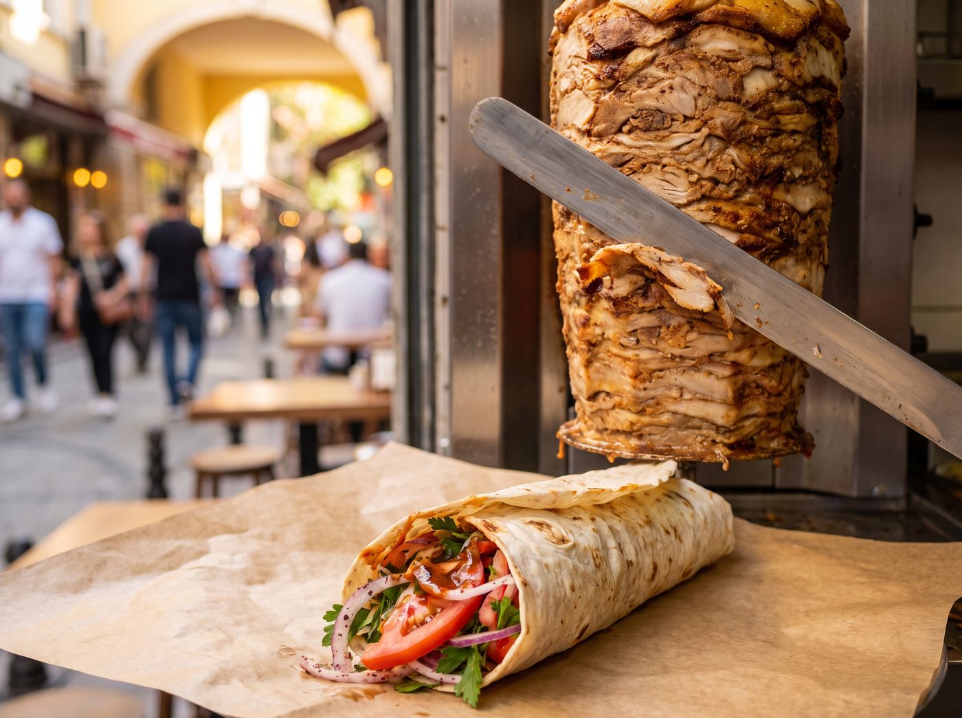 Döner Dürüm - Turkish street food