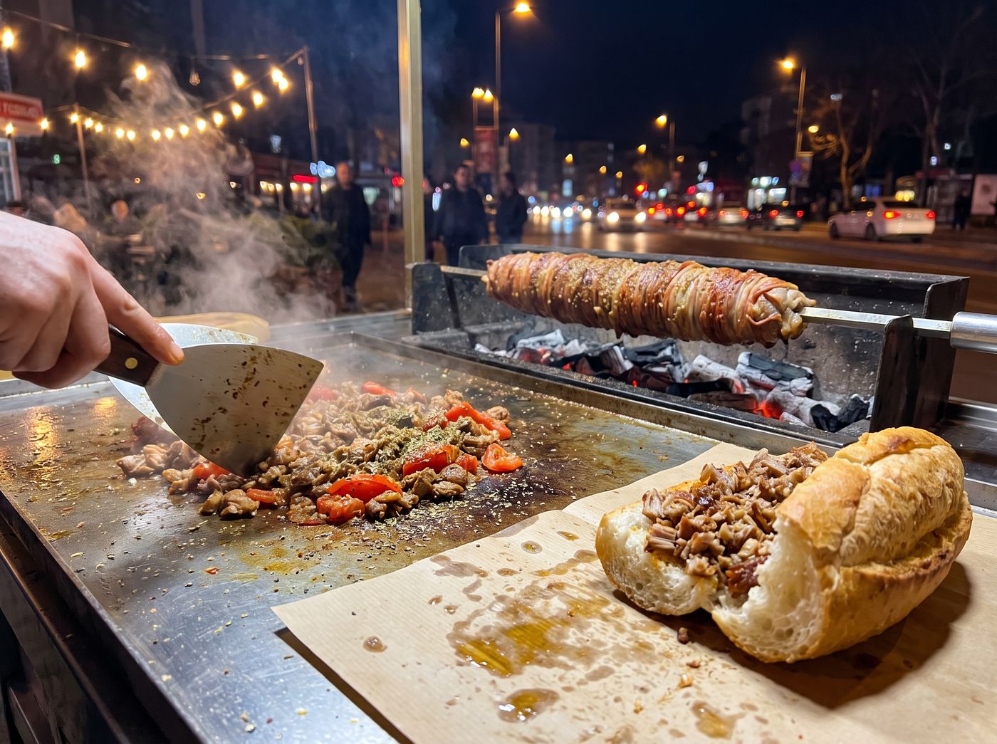 Kokoreç - Turkish street food